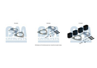 Diesel particulate filter mounting kit