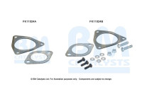 Diesel particulate filter mounting kit