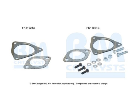 Diesel particulate filter mounting kit