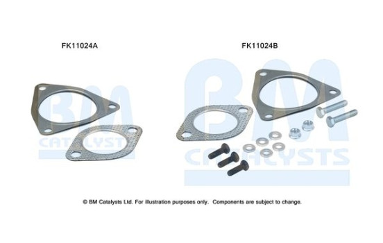 Diesel particulate filter mounting kit