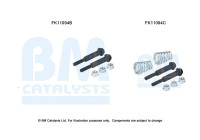 Diesel particulate filter mounting kit