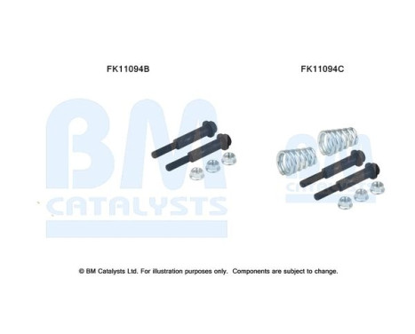 Diesel particulate filter mounting kit