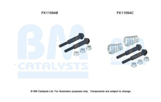 Diesel particulate filter mounting kit