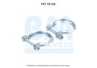 Diesel particulate filter mounting kit