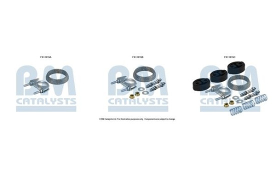 Diesel particulate filter mounting kit