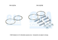 Diesel particulate filter mounting kit