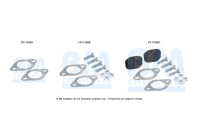 Diesel particulate filter mounting kit