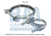 Diesel particulate filter mounting kit