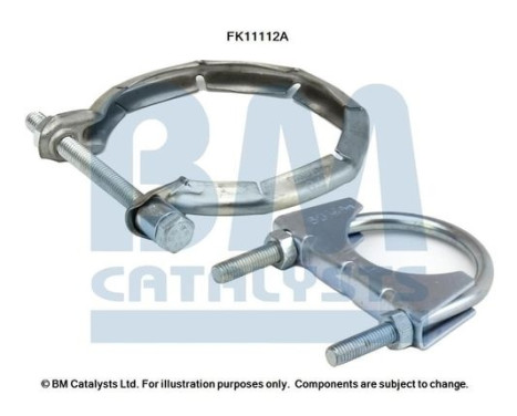 Diesel particulate filter mounting kit