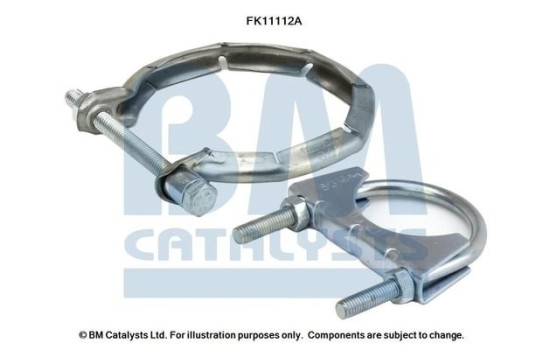 Diesel particulate filter mounting kit