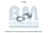 Diesel particulate filter mounting kit