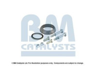 Diesel particulate filter mounting kit
