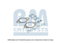 Diesel particulate filter mounting kit