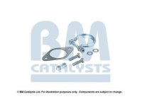 Diesel particulate filter mounting kit