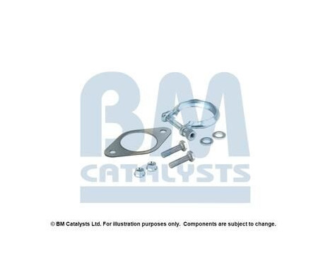 Diesel particulate filter mounting kit