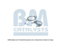 Diesel particulate filter mounting kit