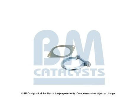 Diesel particulate filter mounting kit