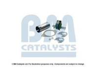 Diesel particulate filter mounting kit