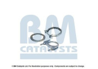Diesel particulate filter mounting kit