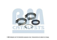 Diesel particulate filter mounting kit