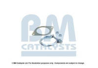 Diesel particulate filter mounting kit