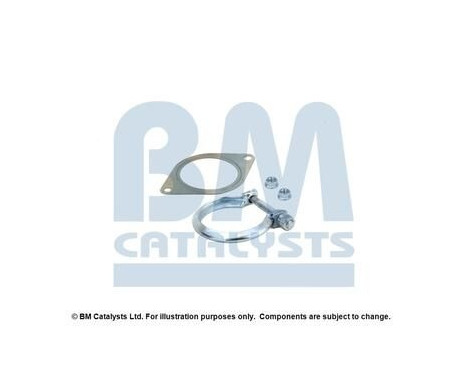 Diesel particulate filter mounting kit
