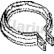 Exhaust clamp MERC 307D / 308D VAN