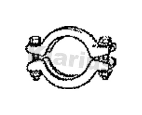 Exhaust clamp PANDA 127 / UNO