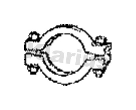 Exhaust clamp RENAULT, Image 2