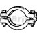 Exhaust clamp VISA / DYANNE / AMI / 2CV