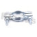 Exhaust clamp VISA / DYANNE / AMI / 2CV, Thumbnail 2