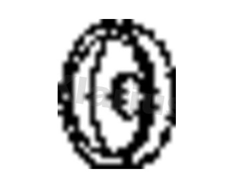 Exhaust flange clamp PSA