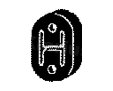 Exhaust rubber