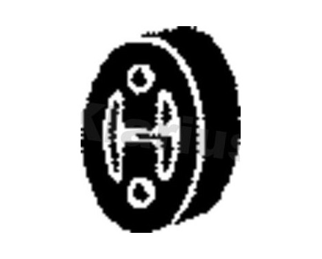 Exhaust rubber