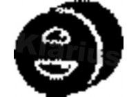Exhaust rubber