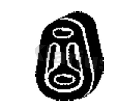 Exhaust rubber