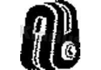 Exhaust rubber