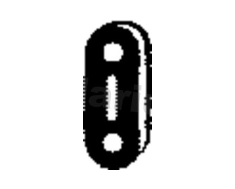 Exhaust rubber