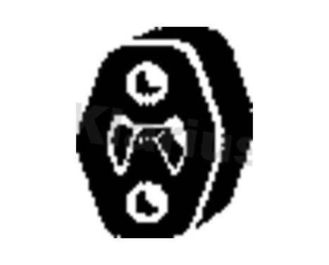 Exhaust rubber