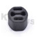 Exhaust rubber