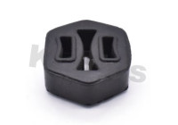 Exhaust rubber