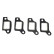 Gasket, exhaust bend, Thumbnail 2