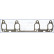 Gasket, exhaust bend, Thumbnail 2