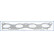 Gasket, exhaust manifold MULTILAYER STEEL, Thumbnail 2