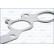 Gasket, exhaust manifold MULTILAYER STEEL, Thumbnail 3