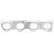 Gasket, exhaust manifold, Thumbnail 2