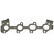 Gasket, exhaust manifold, Thumbnail 2
