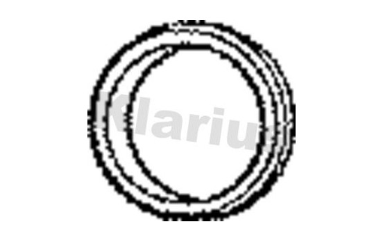 Gasket, exhaust pipe, Image 2