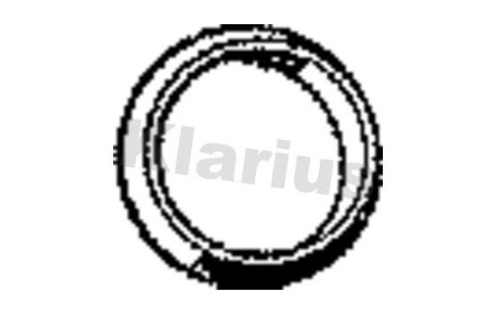 Gasket, exhaust pipe, Image 2