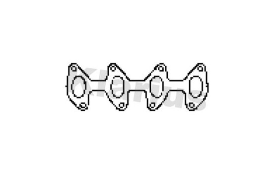 Gasket, exhaust pipe, Image 2